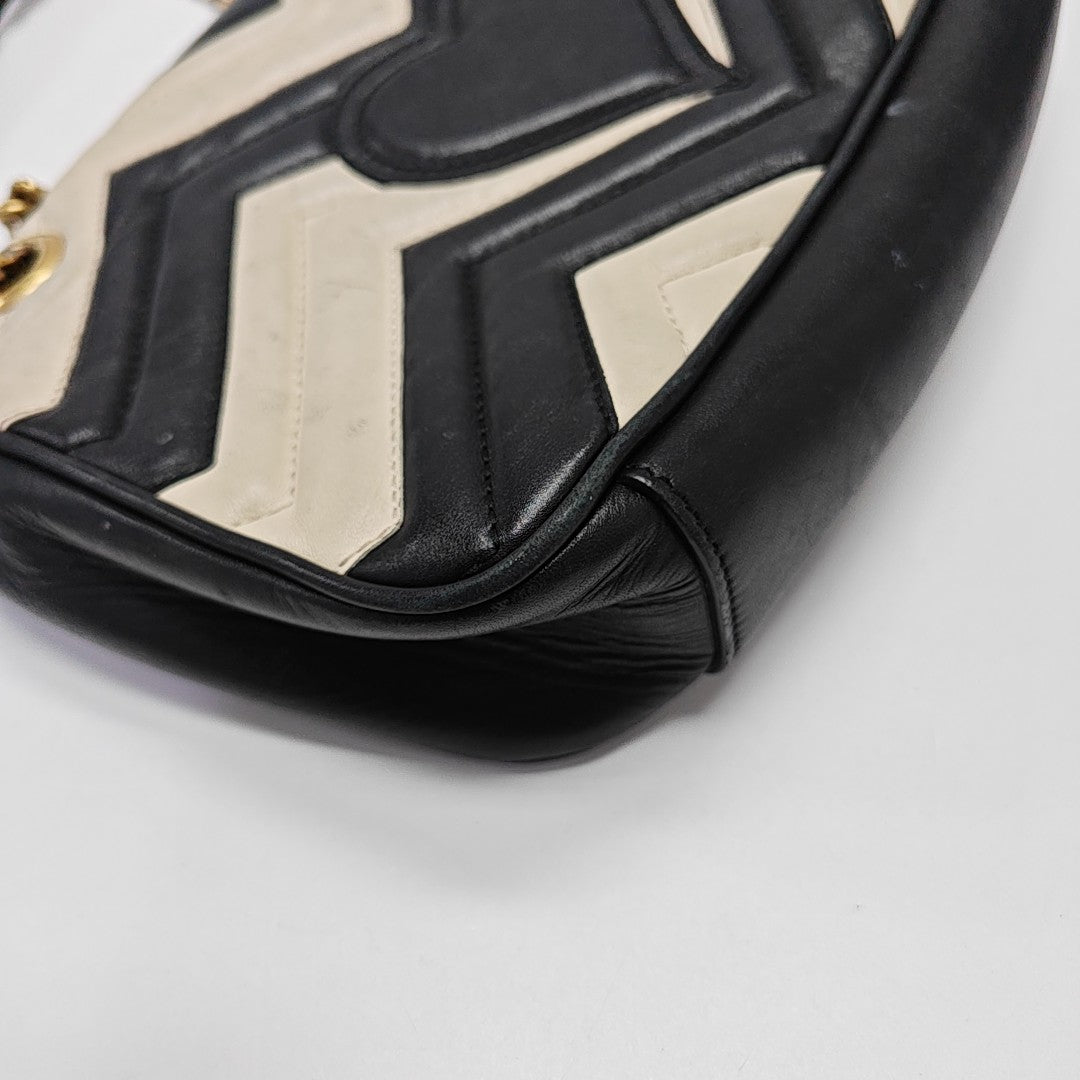 GG Marmont Medium Quilted Calfskin Multicolor