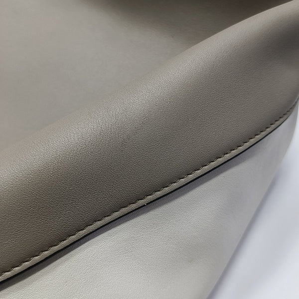 TWISTED CABAS Small Calfskin Gray