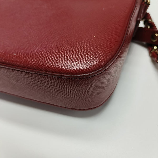 Gancini Calfskin Red
