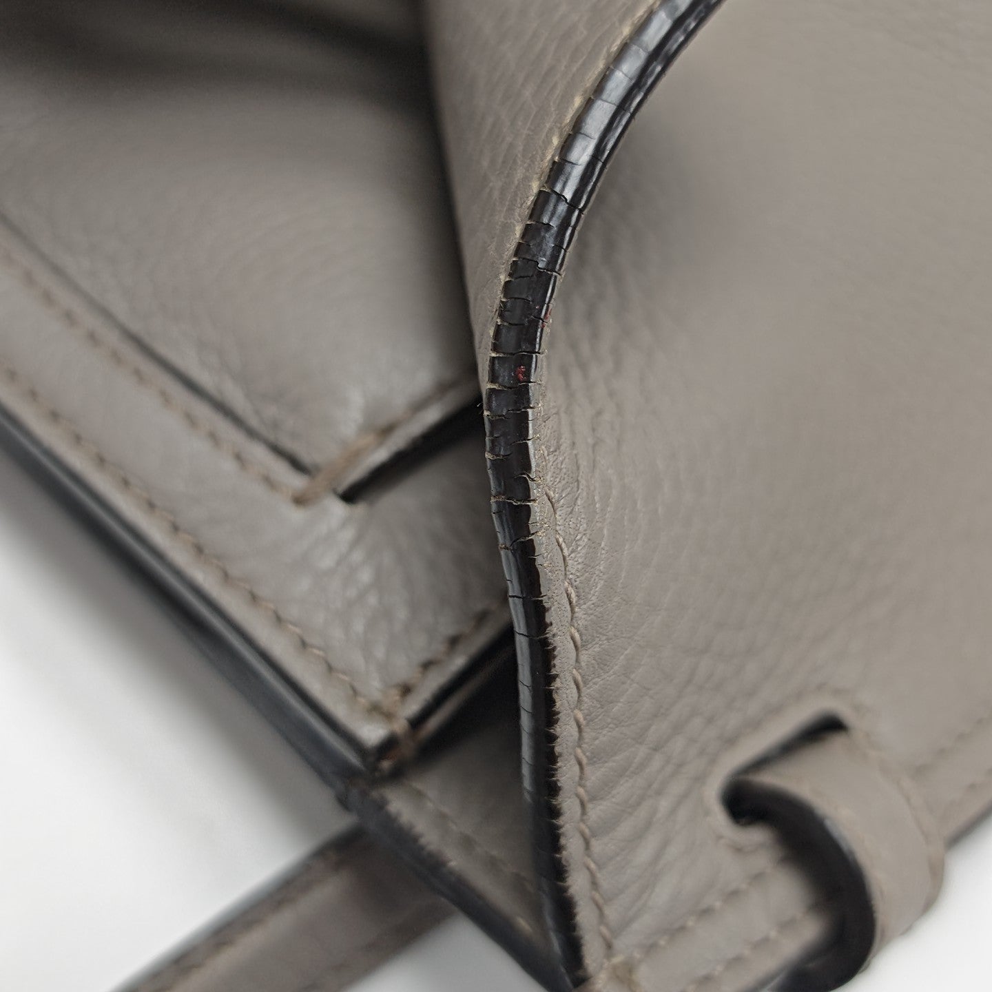 Bamboo 1947 Medium Calfskin Gray