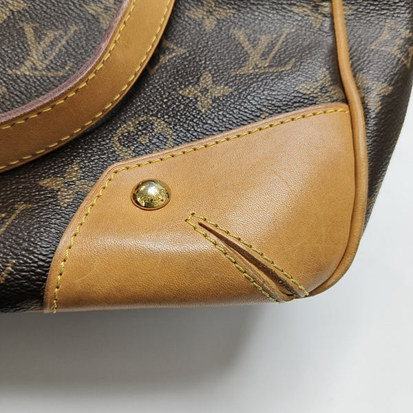 ESTRELA GM Monogram Coated Canvas Brown