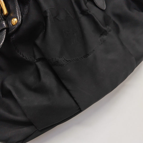 Nylon Tote Bag Black