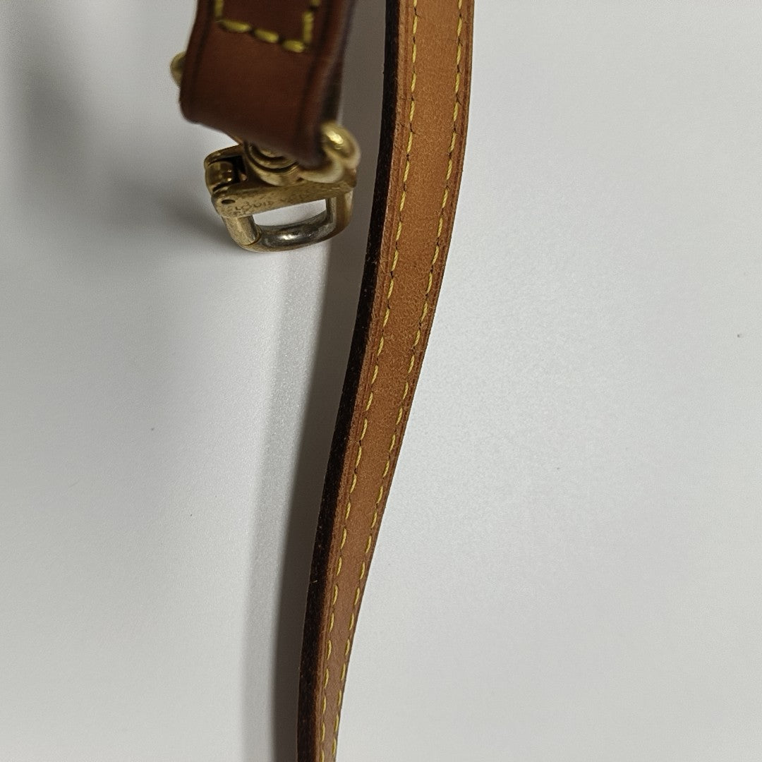 ESTRELA MM Monogram Coated Canvas Brown