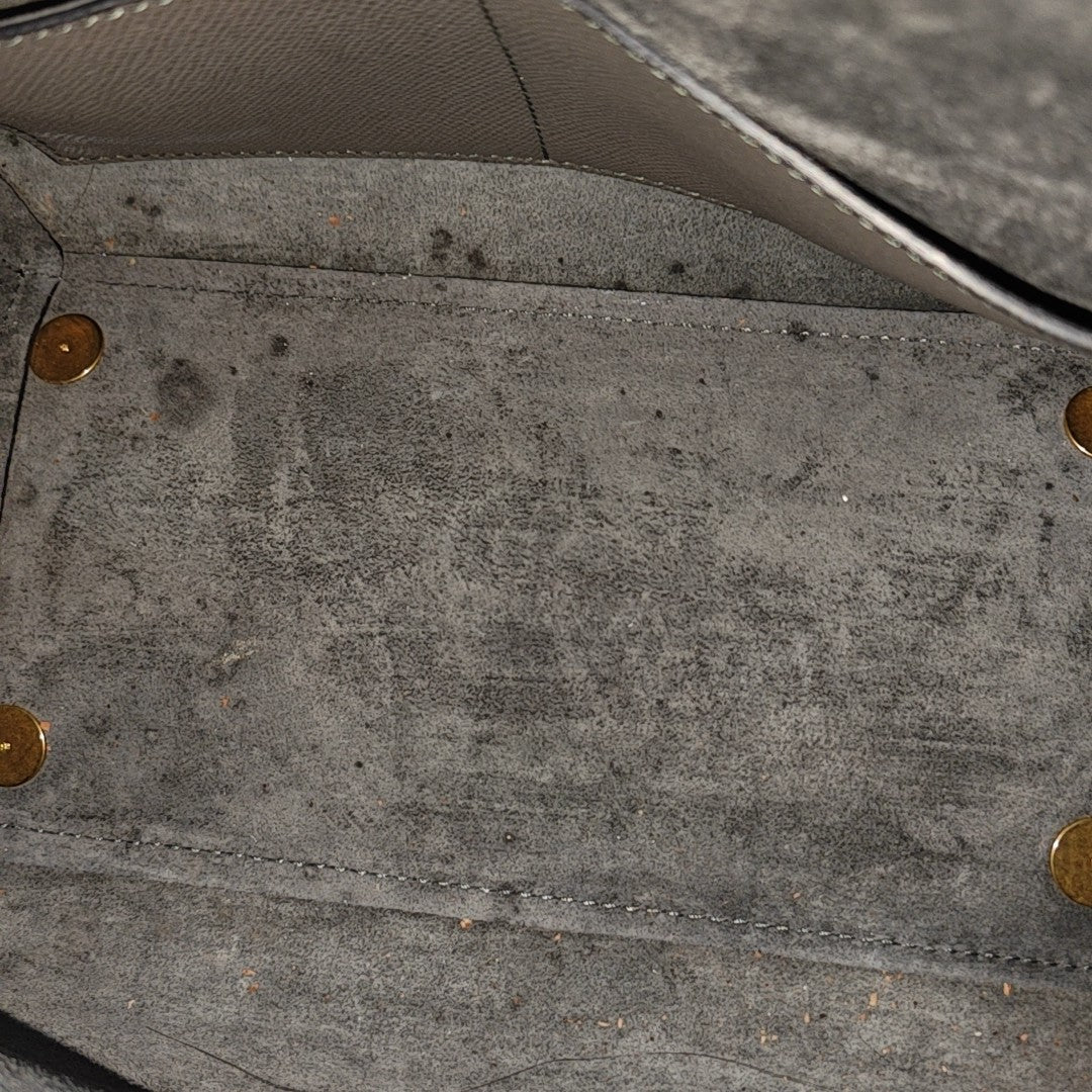 BELT Mini Calfskin Gray