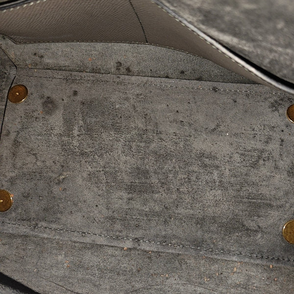 BELT Mini Calfskin Gray