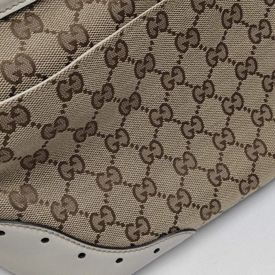 Monogram Canvas Tote Bag Beige