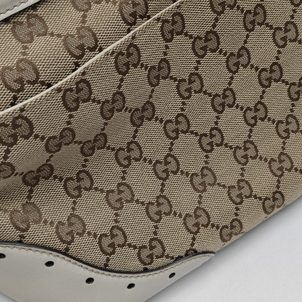 Monogram Canvas Tote Bag Beige