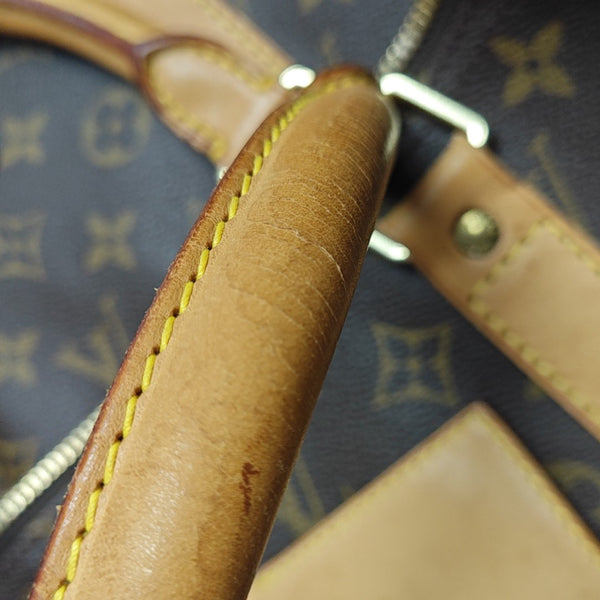 SAC SOUPLE 55 Monogram Coated Canvas Brown