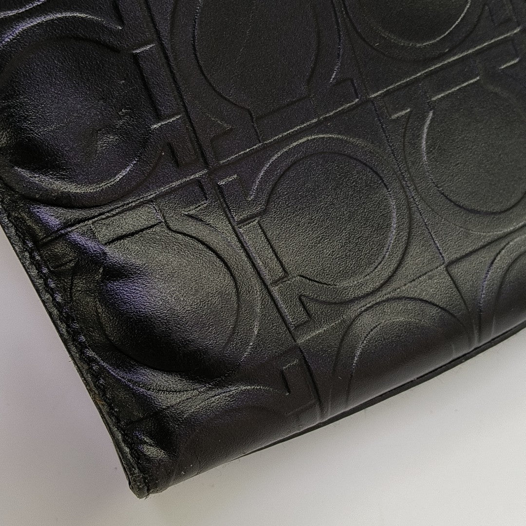 Calfskin Shoulder Bag Black