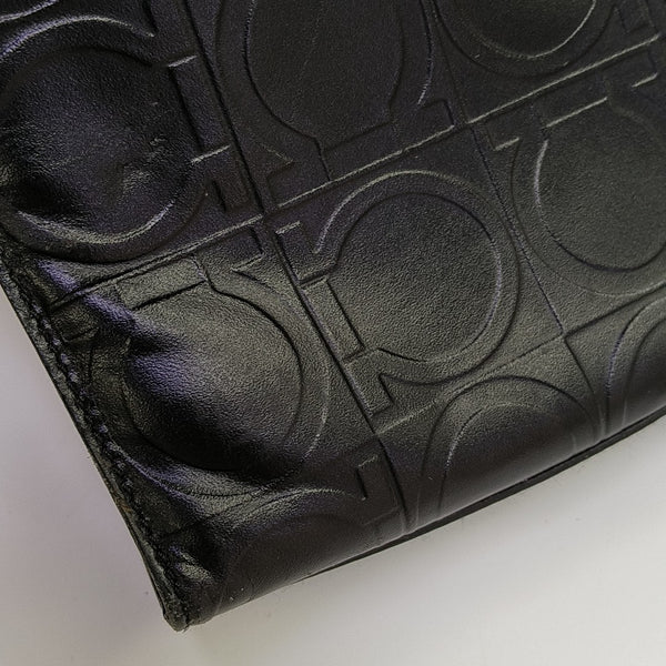 Calfskin Shoulder Bag Black