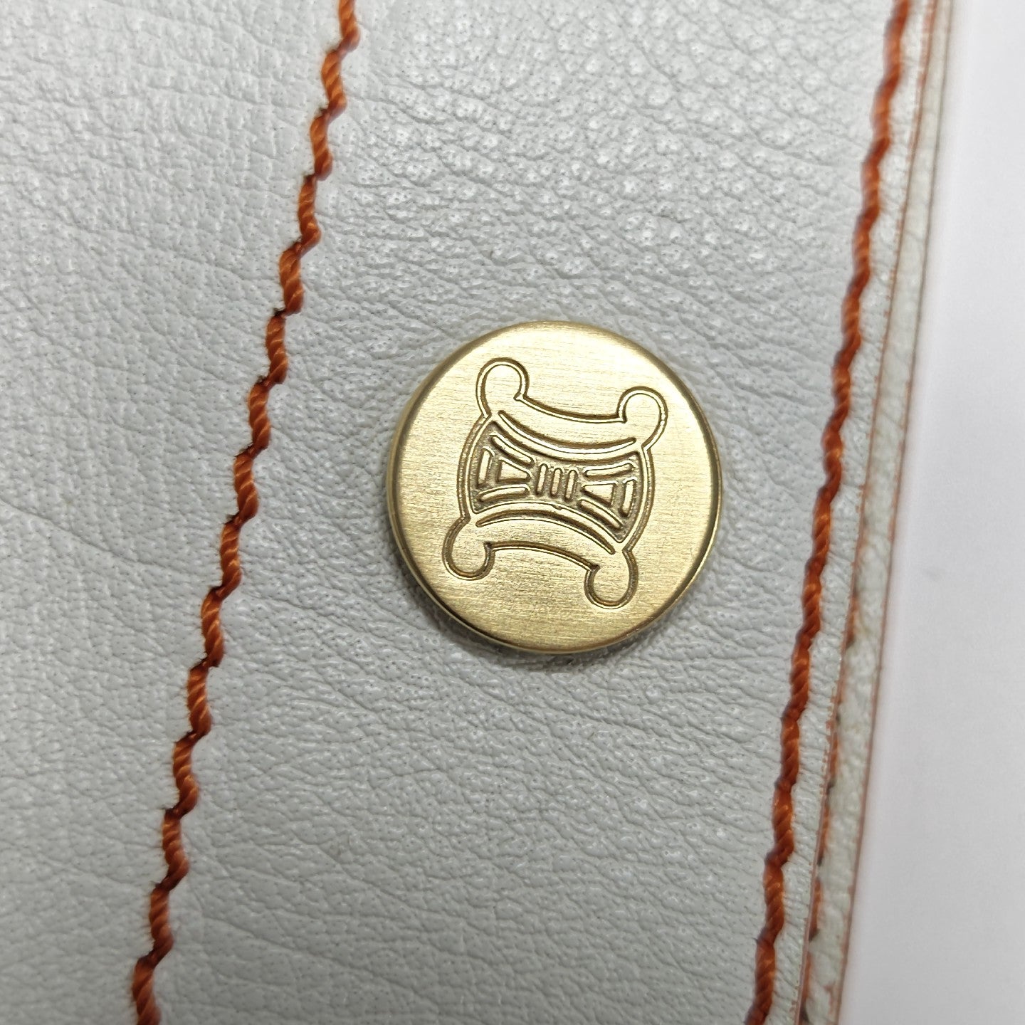 Calfskin Top Handle Bag White