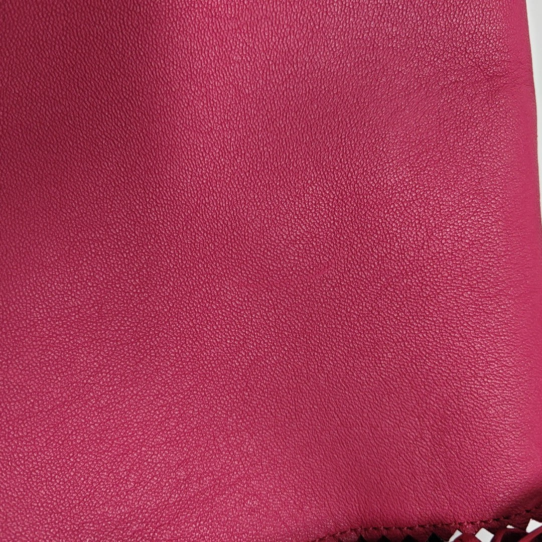 Calfskin Shoulder Bag Red