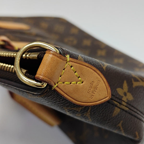 BOETIE PM Monogram Coated Canvas Brown