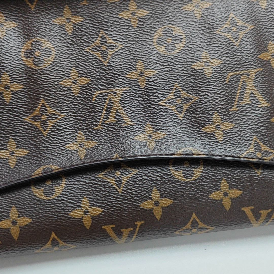 DIANE Monogram Coated Canvas Brown