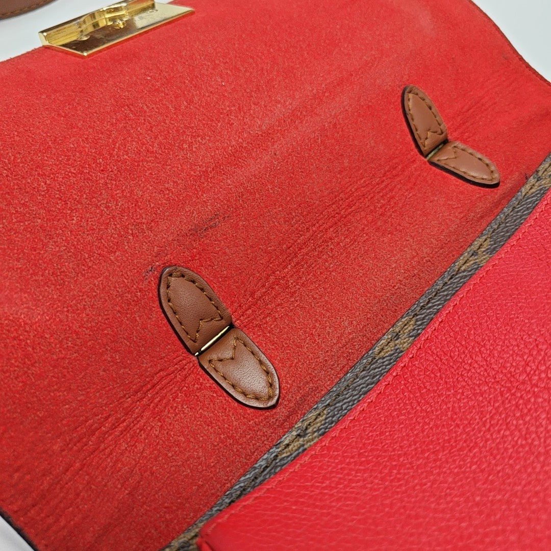VAUGIRARD Monogram Coated Canvas Brown
