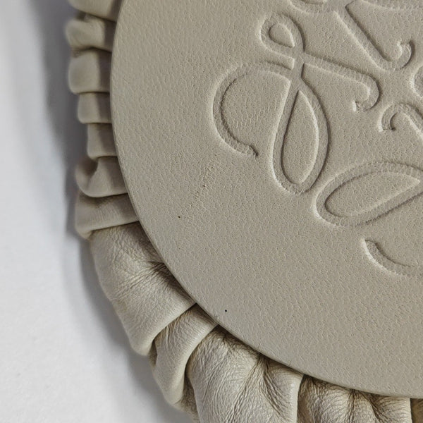 Nest Backet Calfskin White