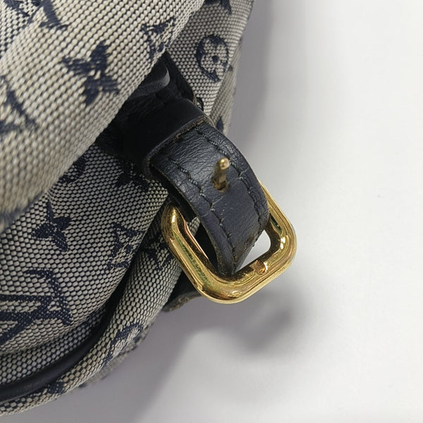 LANGER Monogram Canvas Blue