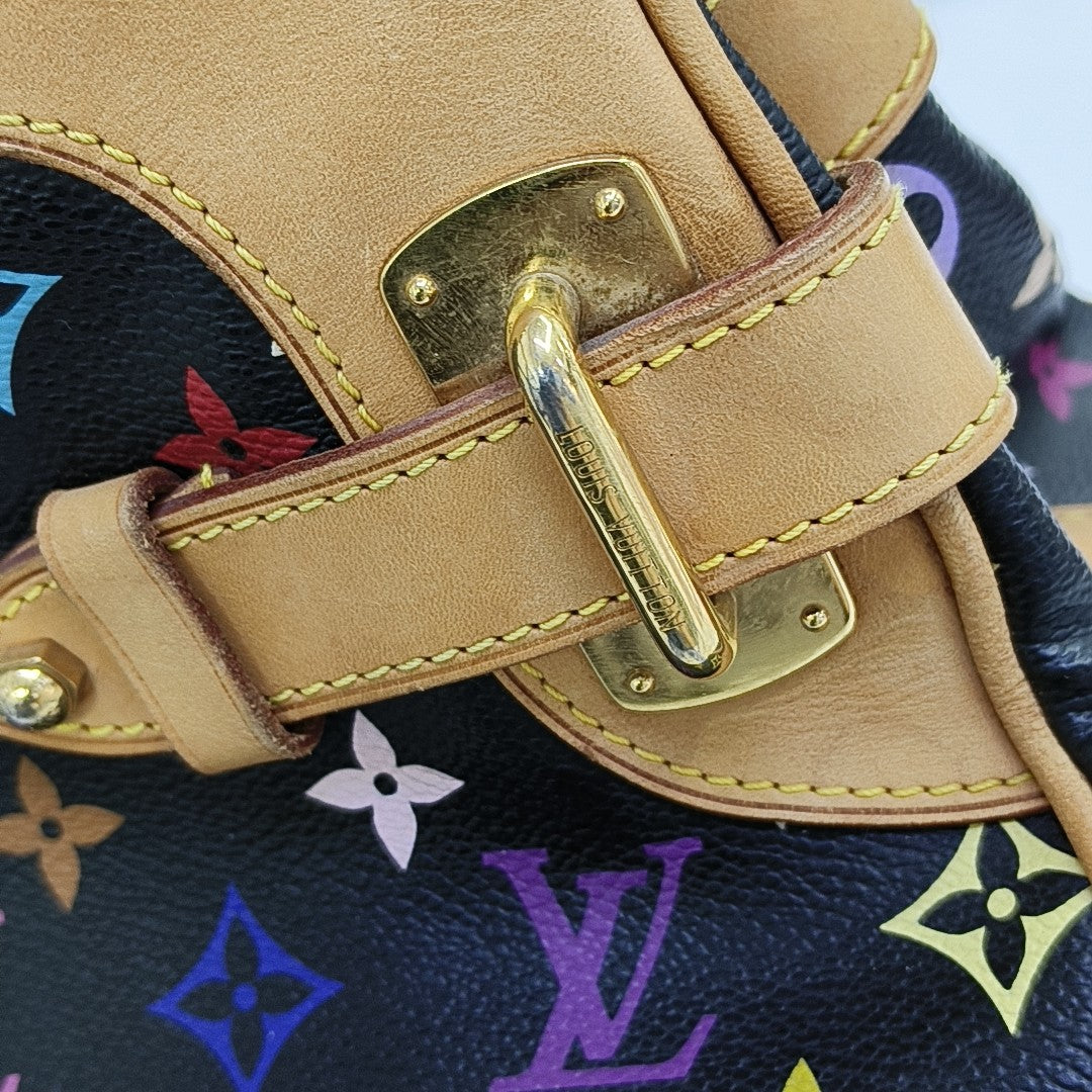 LV × TM CLAUDIA Monogram Coated Canvas Black