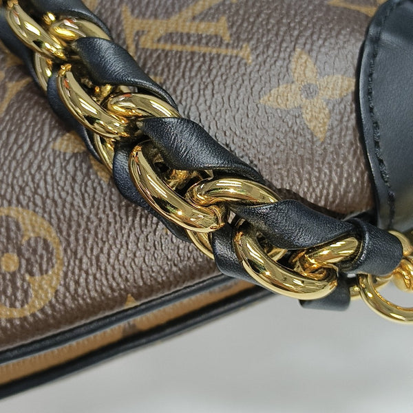 TWINNY Monogram Coated Canvas Brown