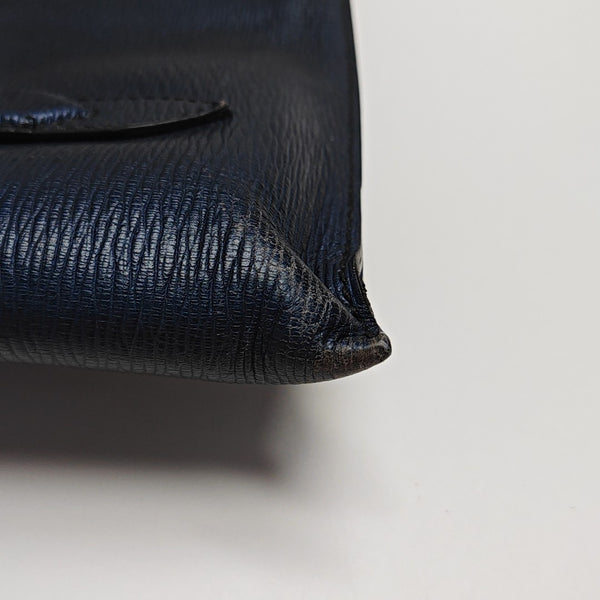Calfskin Clutch Blue