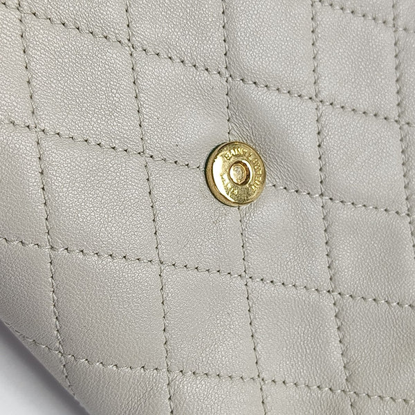 NOLITA Mini Quilted Lambskin White