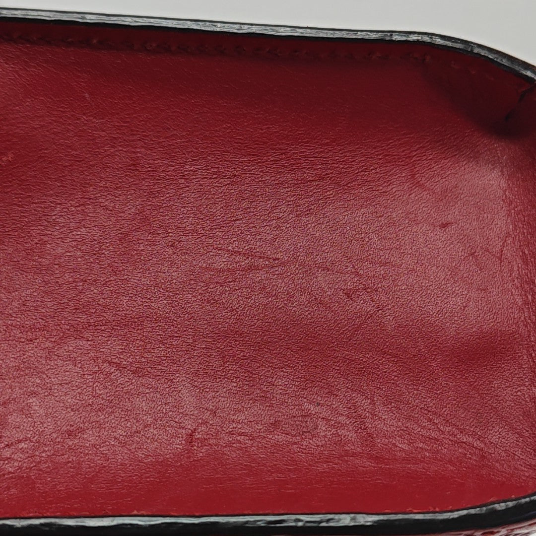 Padlock Small Monogram Calfskin Red
