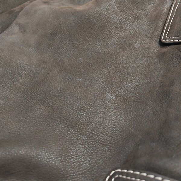 Calfskin Shoulder Bag Brown