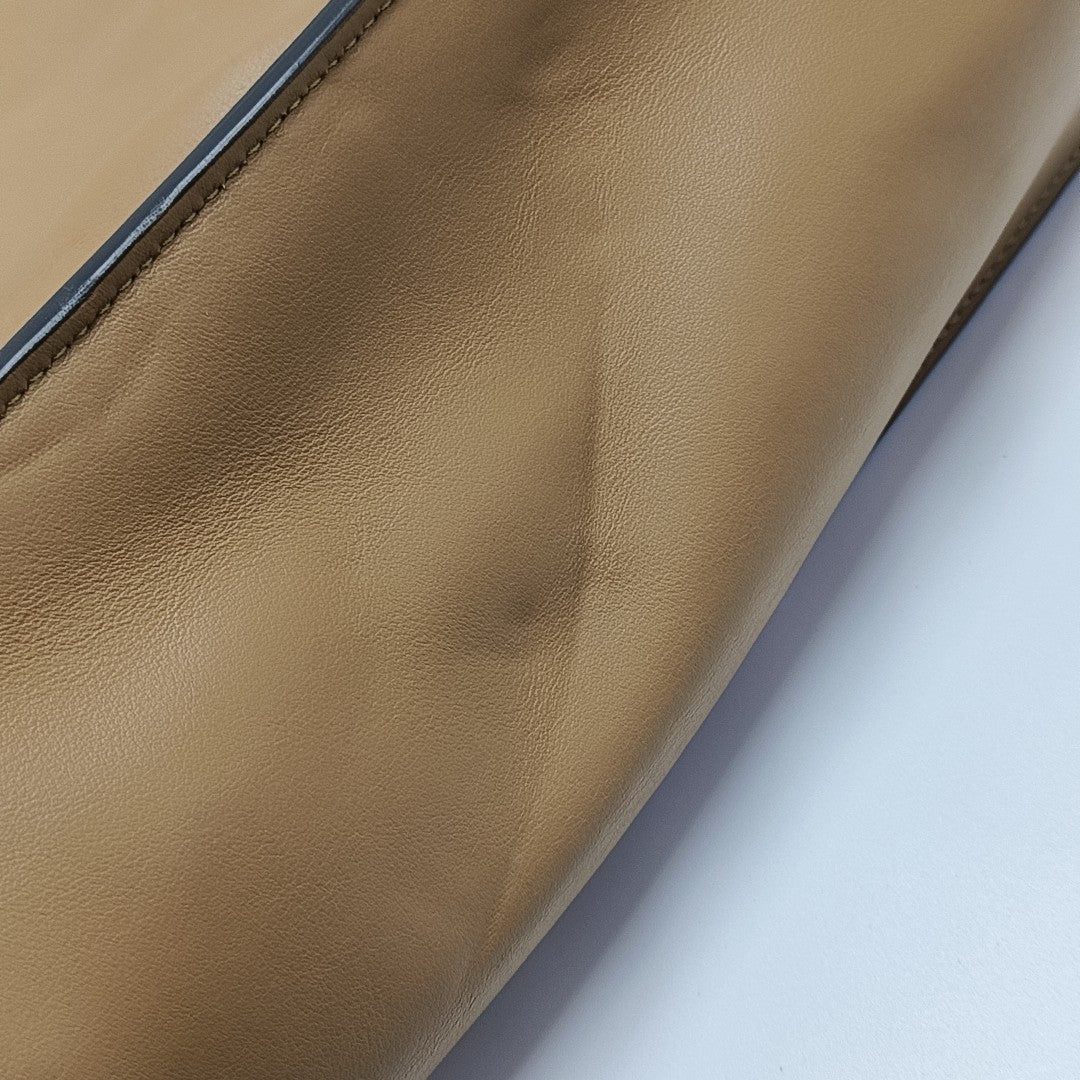 Flip Large Calfskin Brown