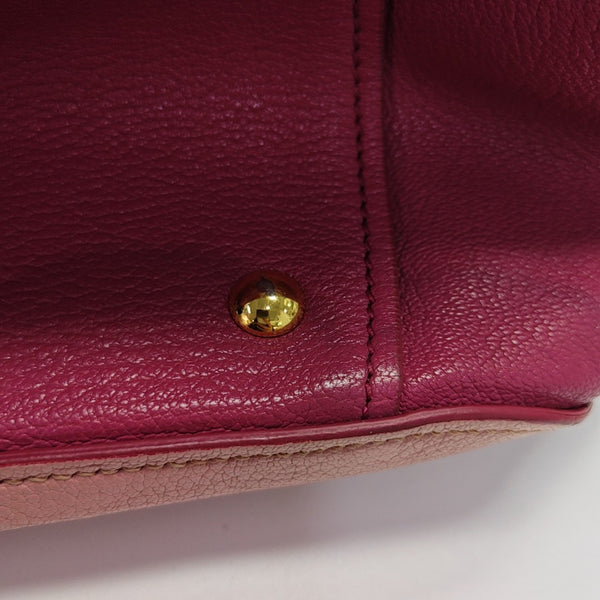 Calfskin Tote Bag Pink