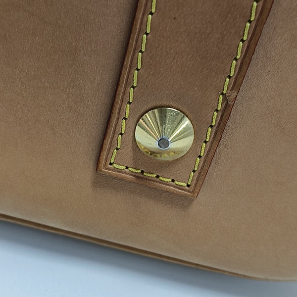 LV × TM Alma Pequeño Monogram Lona Revestida Blanca