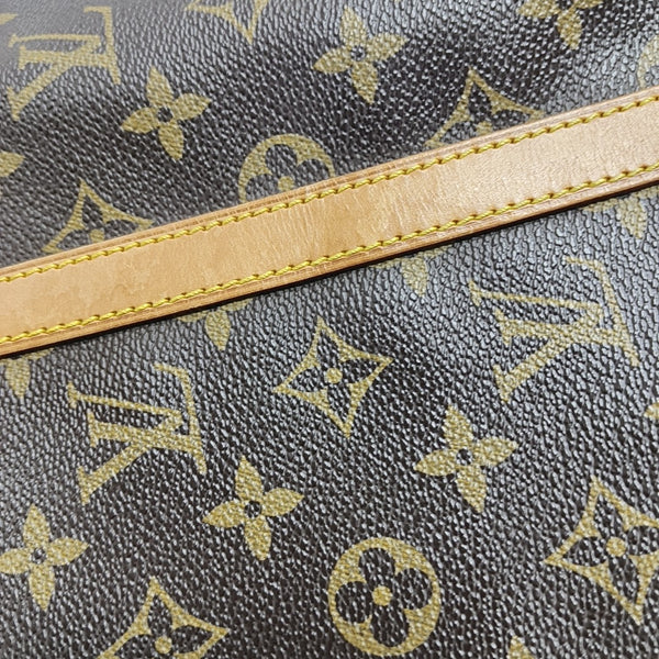 BUCKET GM Monogram Coated Canvas Brown
