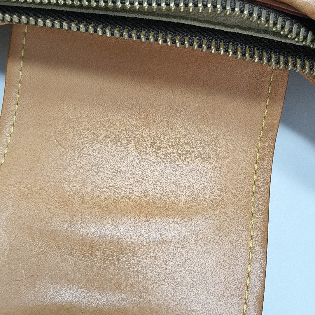 VINTAGE BOETIE PM Monogram Coated Canvas Brown