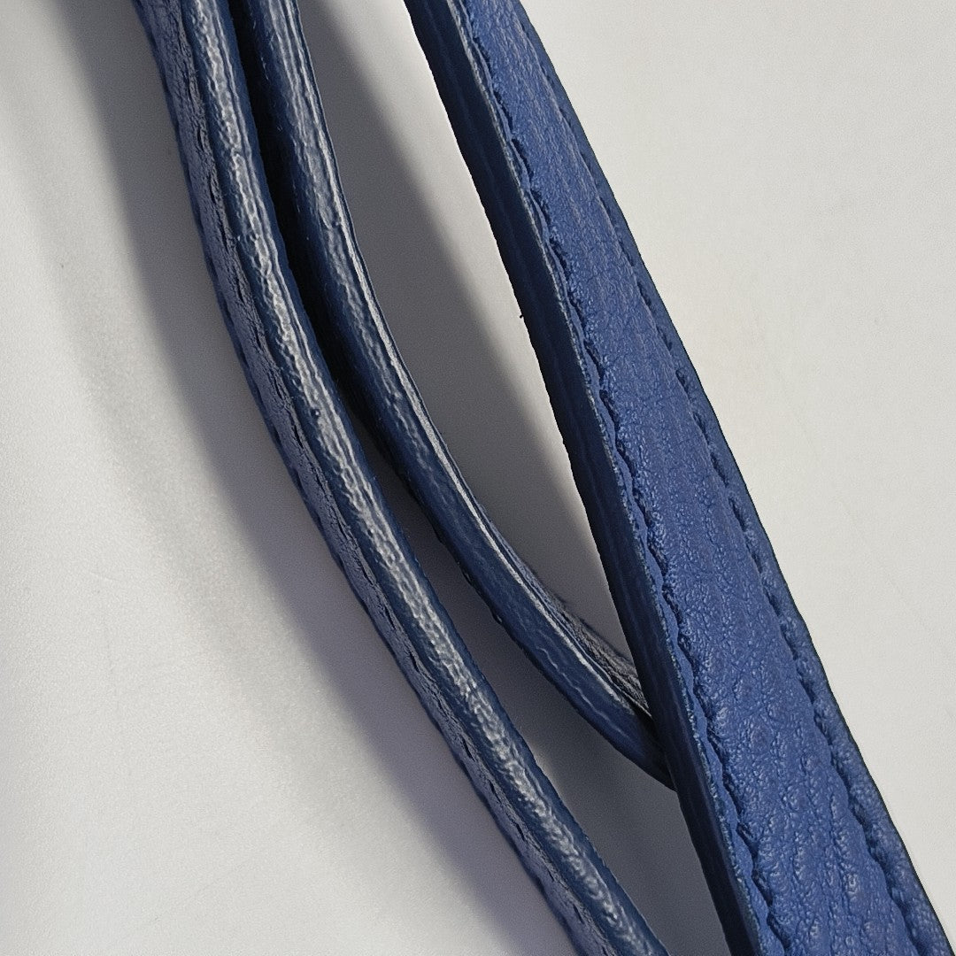 Calfskin Tote Bag Blue
