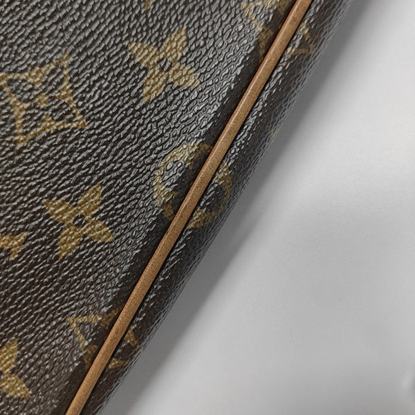 PALERMO PM Monogram Coated Canvas Brown