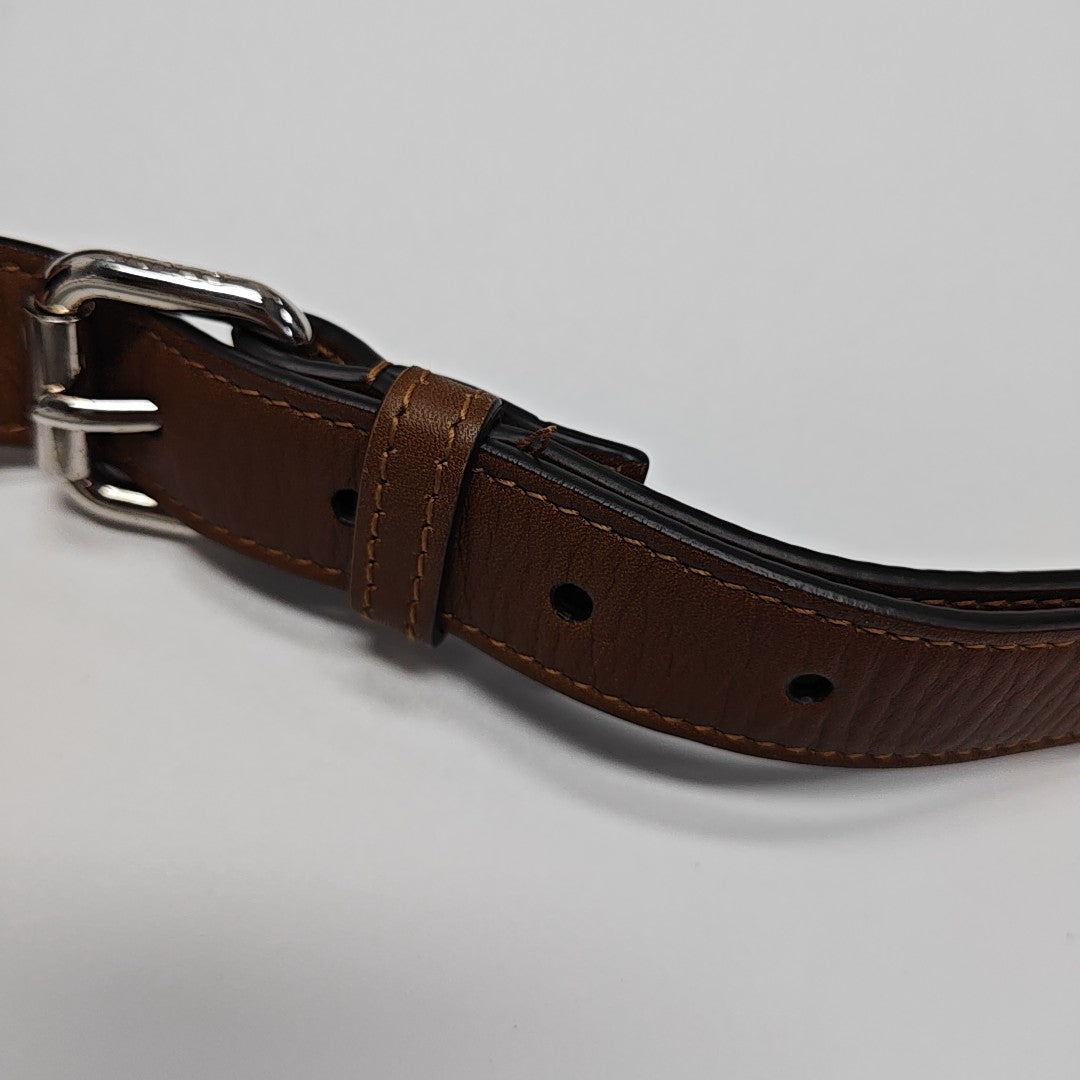 Baguette Trunk Calfskin Brown