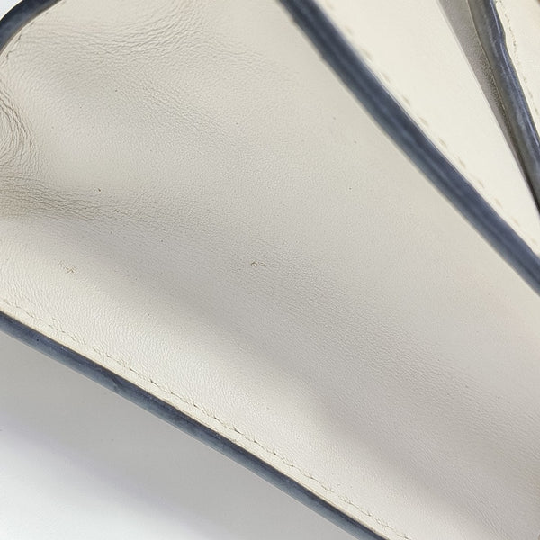 Sylvie Mini Calfskin White