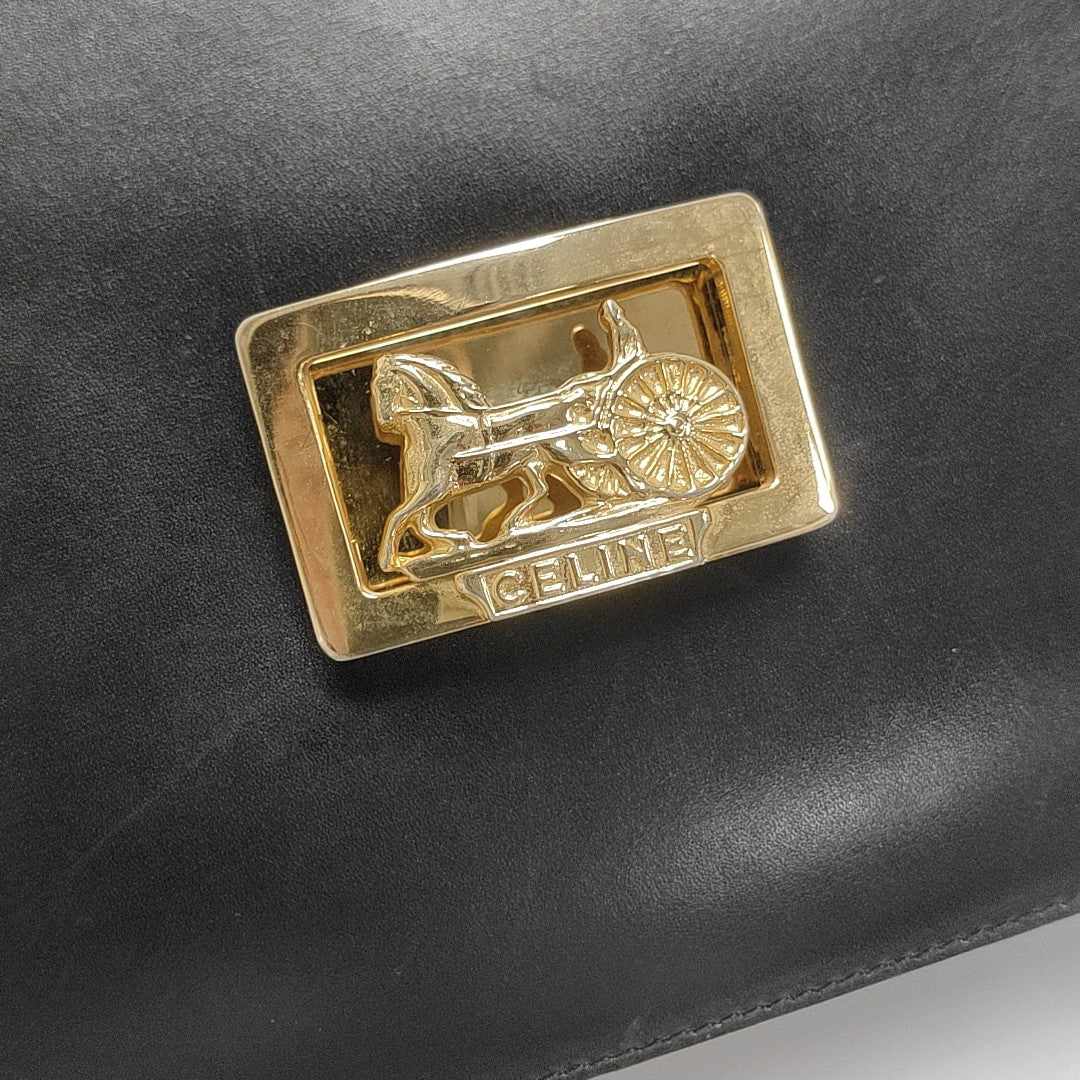 SULKY Medium Calfskin Black