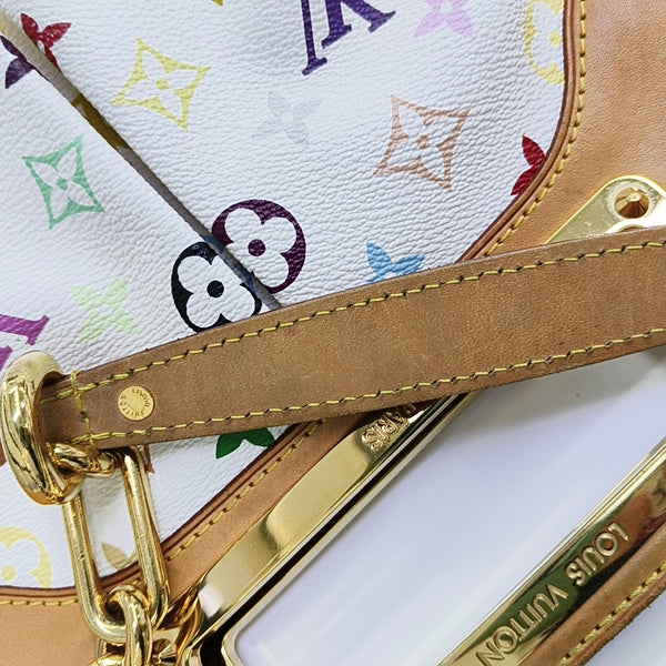 LV × TM JUDY MM Monogram Coated Canvas White