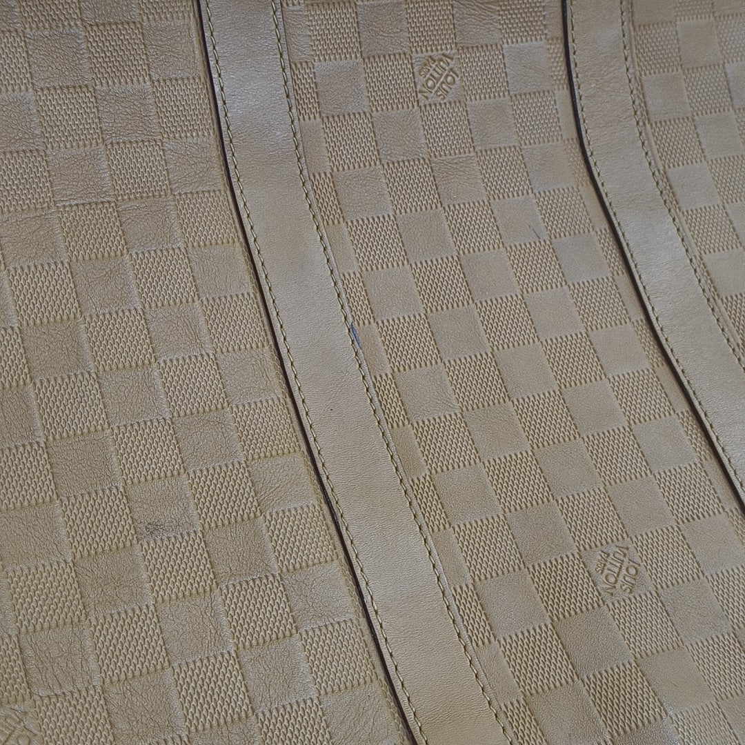 TADAO PM Damier Calfskin Yellow
