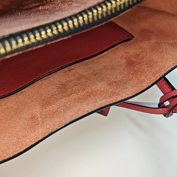 Calfskin Shoulder Bag Pink