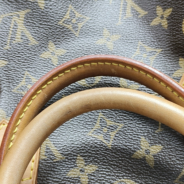 SPEEDY 30 Monogram Coated Canvas Brown