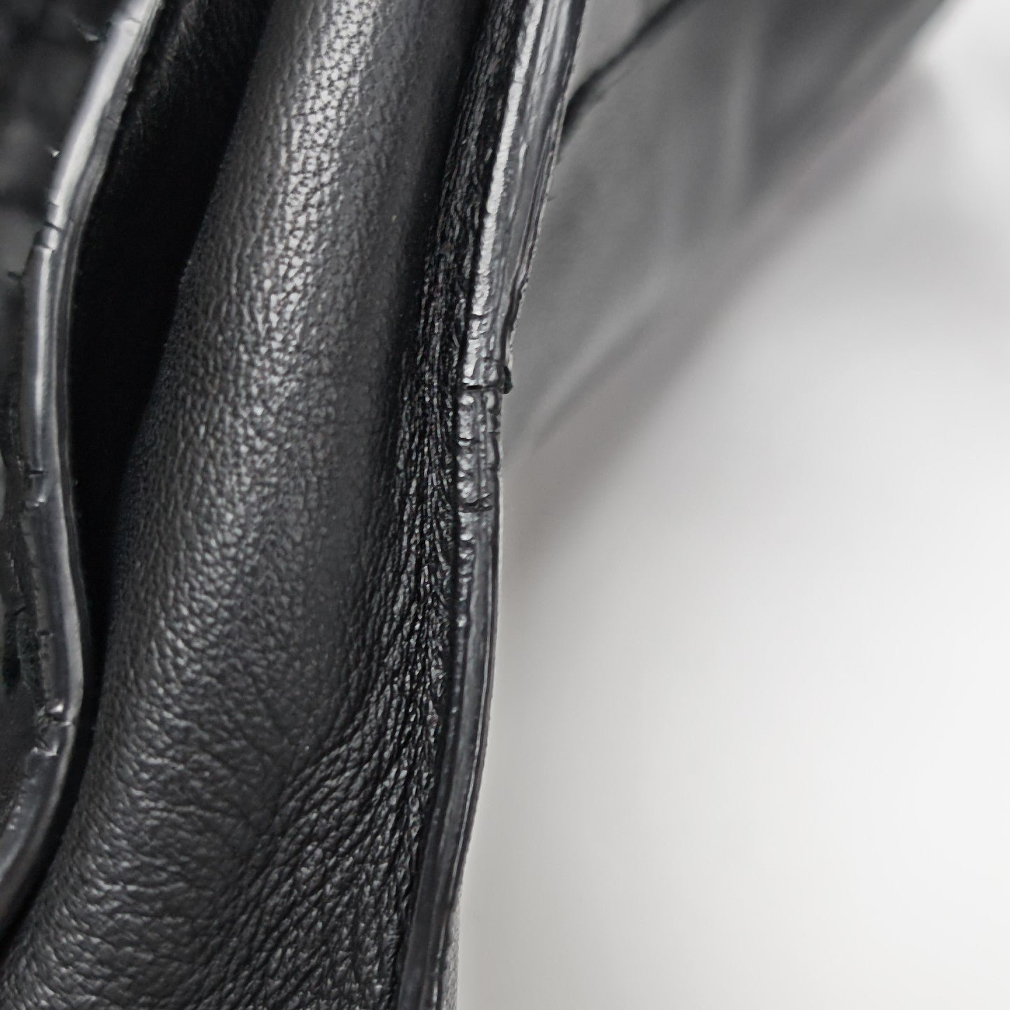 Calfskin Shoulder Bag Black