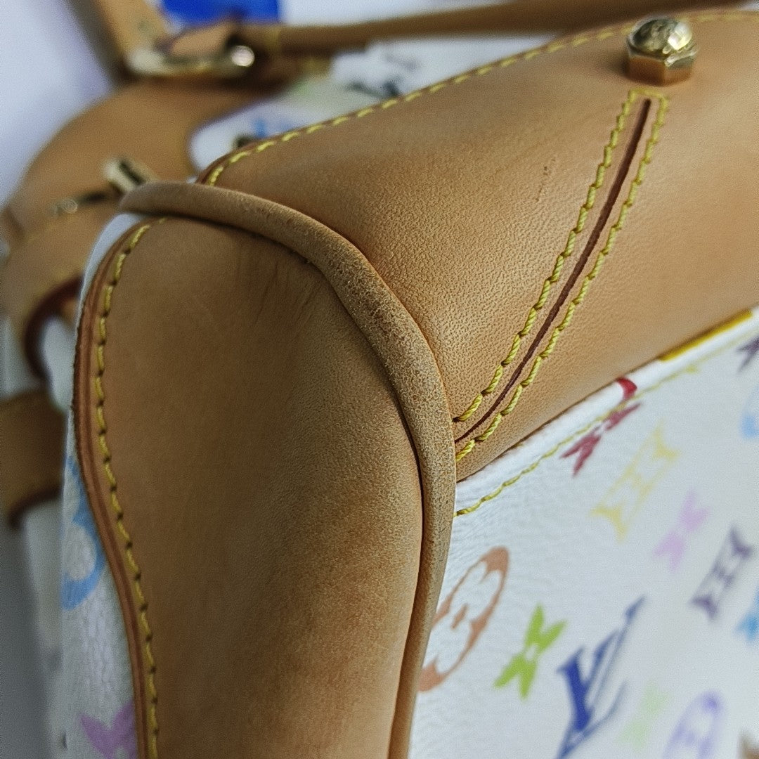 LV × TM CLAUDIA Monogram Coated Canvas White