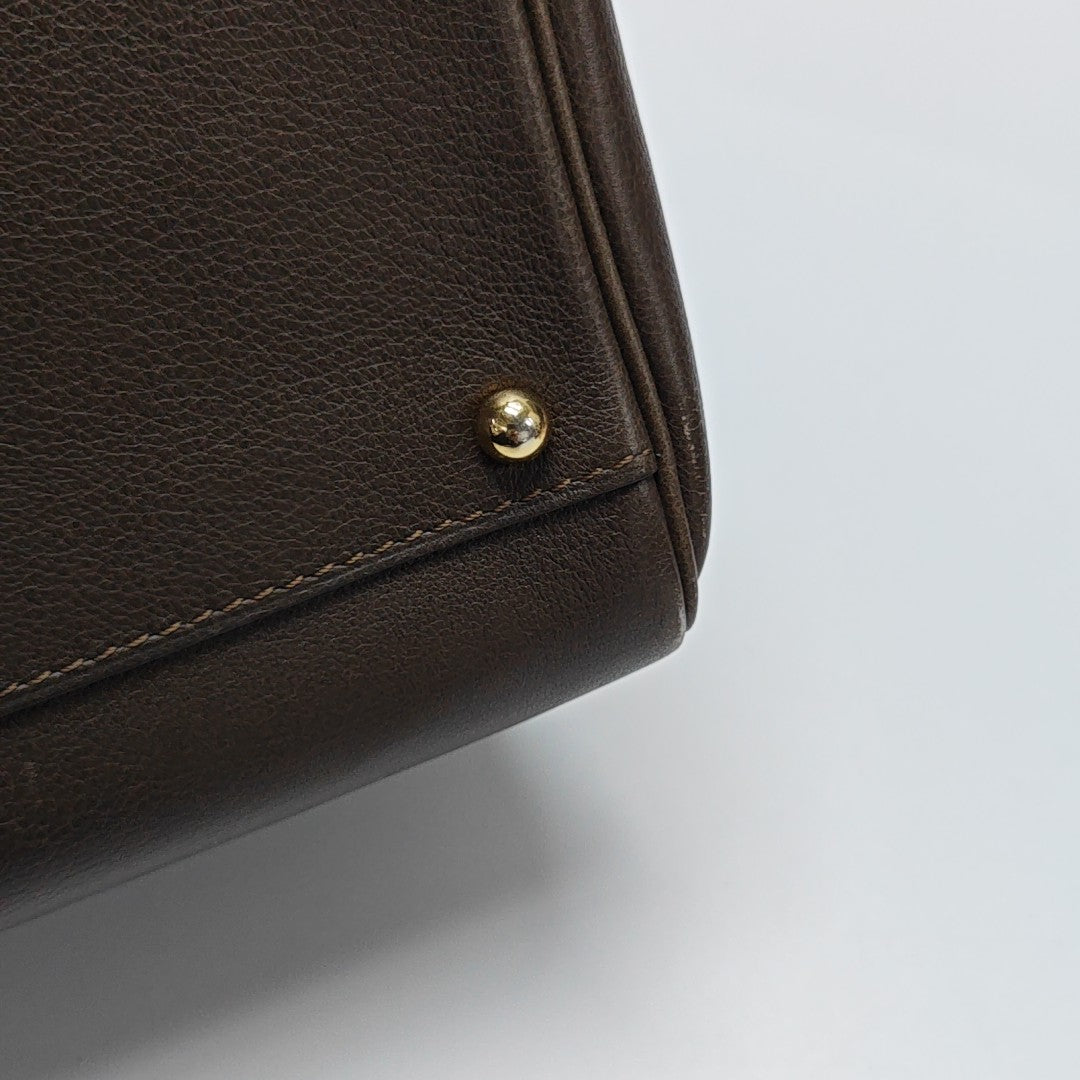 Brillant Medium Calfskin Gray