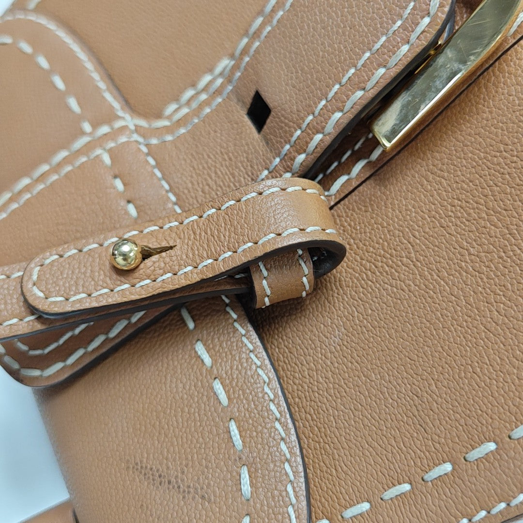Brillant Mini Calfskin Brown