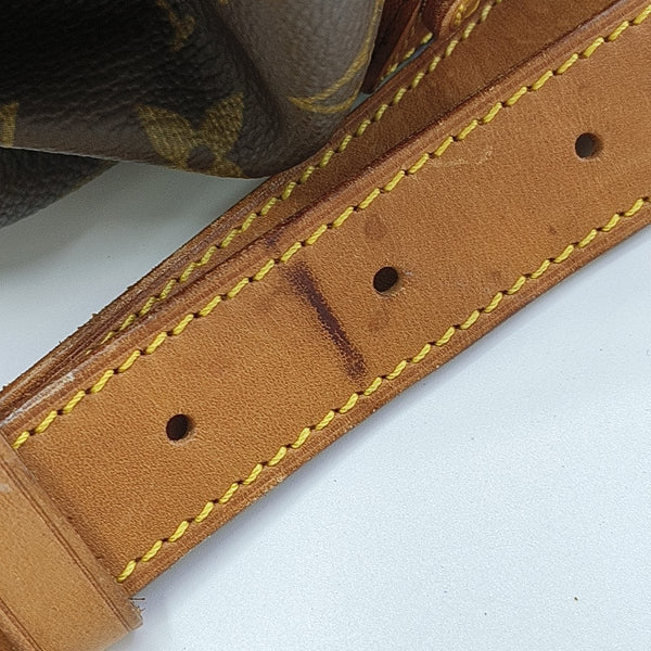 SAUMUR Monogram Coated Canvas Brown