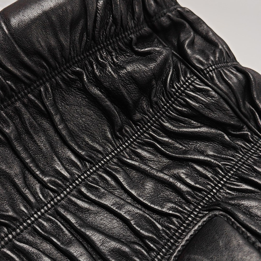 Quilted Lambskin Tote Bag Black