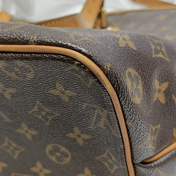 PALERMO GM Monogram Coated Canvas Brown