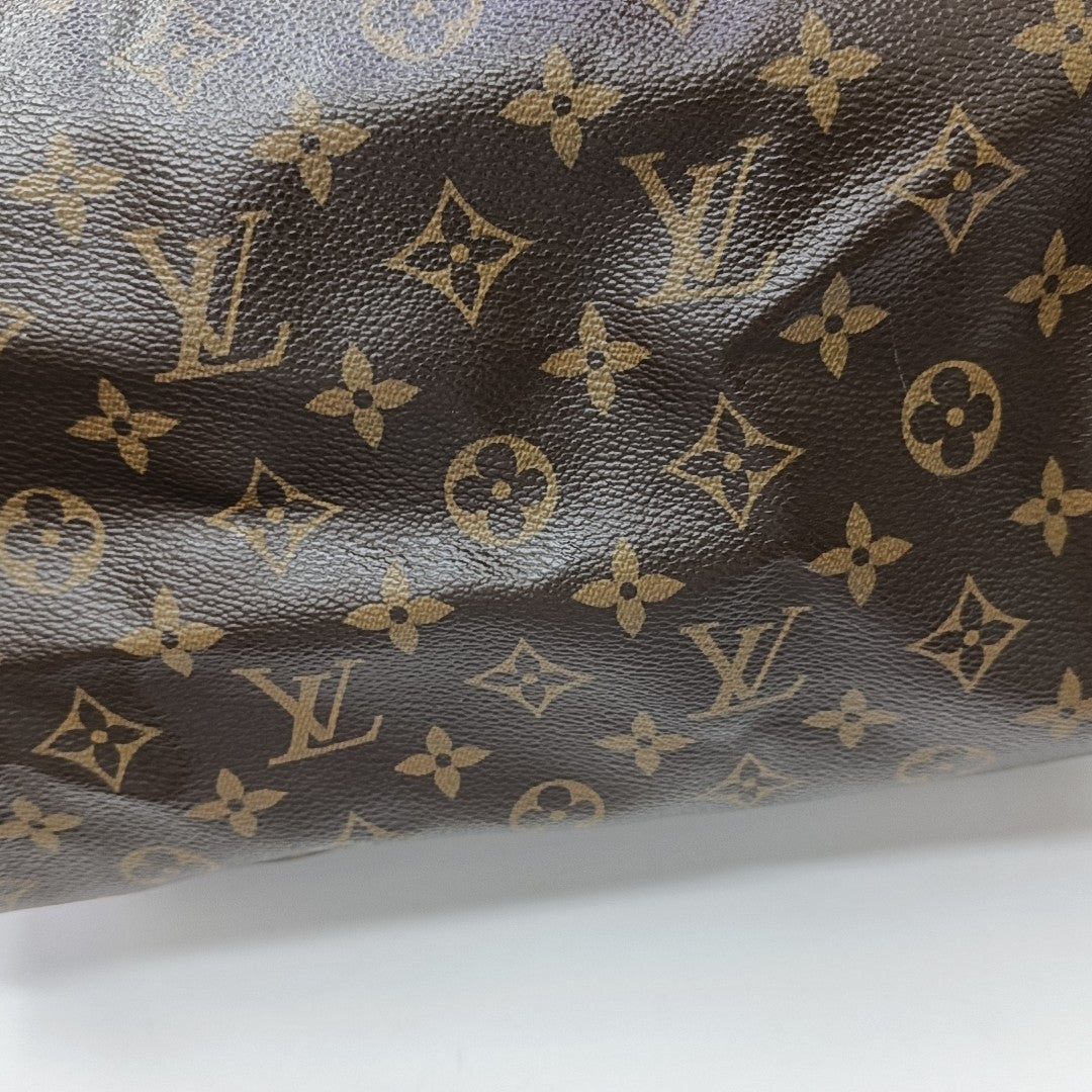 SPEEDY 30 Monogram Coated Canvas Brown