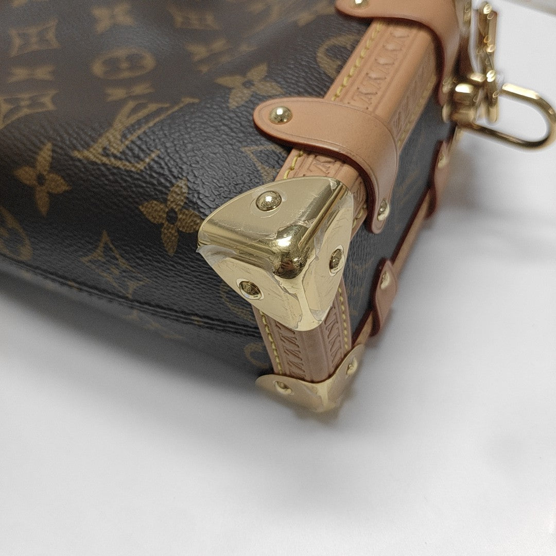 SIDE TRUNK PM Monogram Coated Canvas Brown